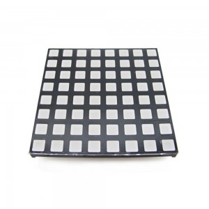 60mm Square 8x8 LED Matrix - RGB - Square Dot